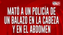 Tenía pedido de captura, sacó un arma y asesinó a balazos a policía