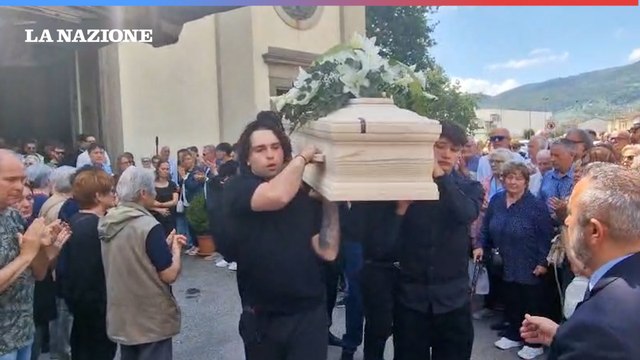 Quarrata, i funerali di Edoardo Venturini