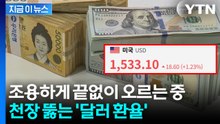 금융위기 기록 넘어섰다...급등하는 달러에 원화 '속수무책' [지금이뉴스] / YTN
