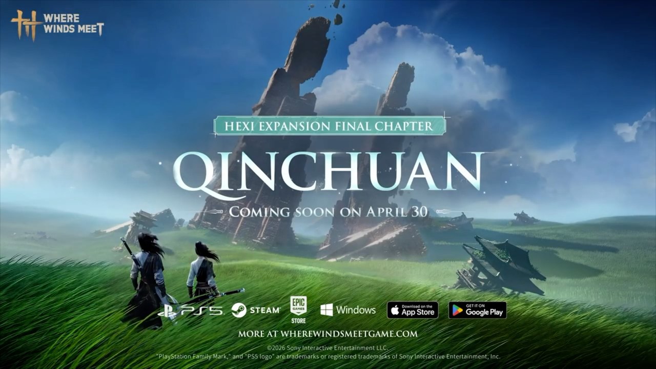 Where Winds Meet Official Qinchuan Hexi Expansion Finale Announcement Trailer