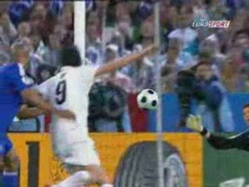France 0-2 Italie