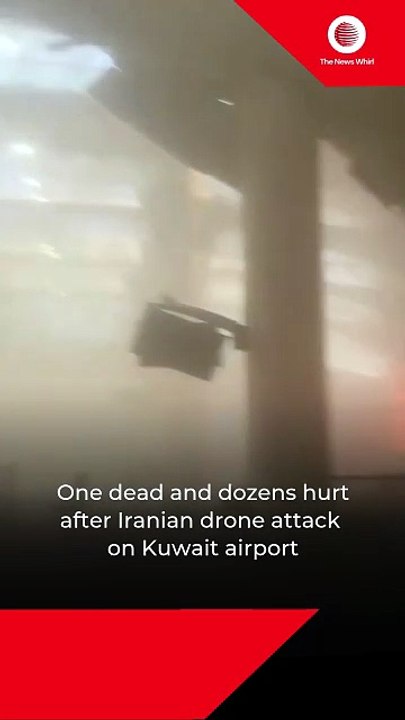 One dead and dozens hurt after Iranian drone attack