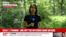 Disparition de Lyhanna: une battue est en cours dans un bois