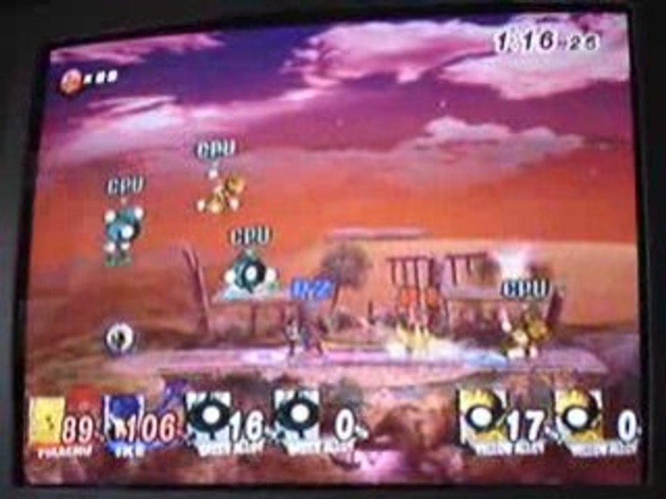 L'ombre et la lumière: Multiman brawl