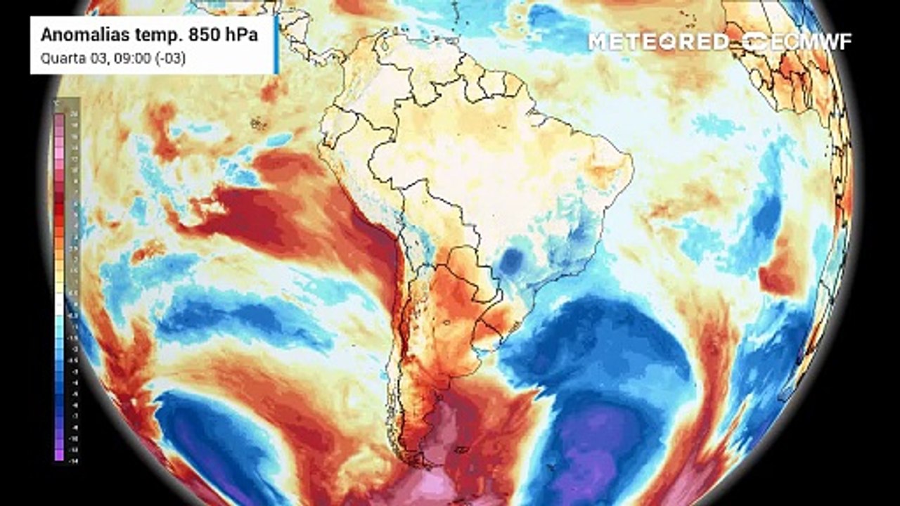 Quarta-feira, 6 de Junho: Virada no tempo confirmada: formação de ciclone traz mudanças em 4 dias