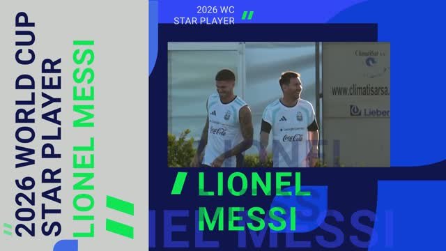 2026 World Cup Star Player - Lionel Messi