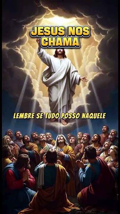 Jesus nos chama — ✝ — #Jovenspregadores #espiritualidade #Deus #motivacao #religiao #Fé #AmorDeCristo #Gratidão — @videosdealegria — By:RF® —
