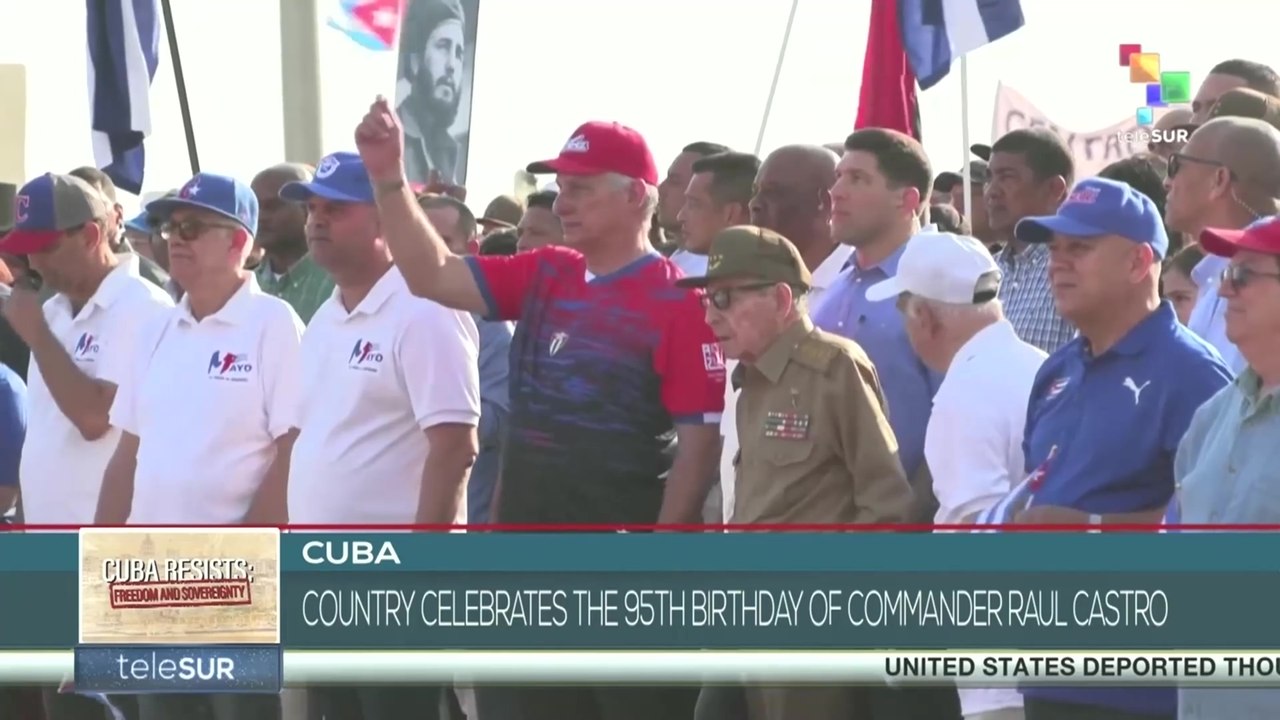 Cuba celebrates 95th birthday of Army-General Raul Castro