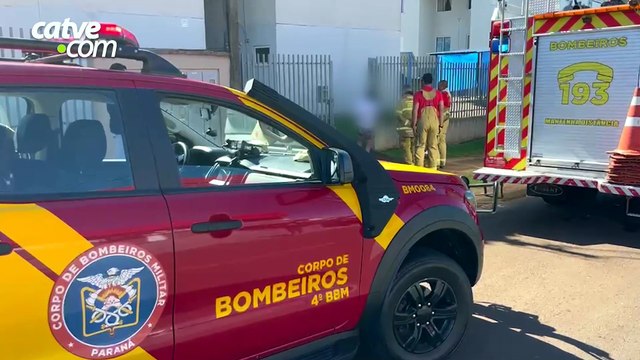 Briga de casal termina com colchão incendiado e mobiliza bombeiros em Cascavel