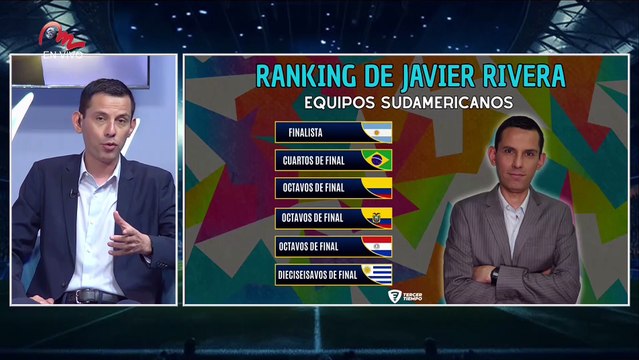 Pronósticos de Javier Rivera para el mundial de fútbol - Grupo sudamericano