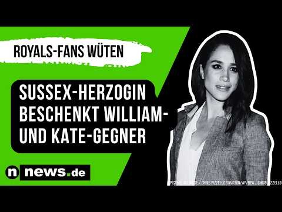 Meghan Markle: Royals-Fans wüten – Sussex-Herzogin beschenkt William- und Kate-Gegner