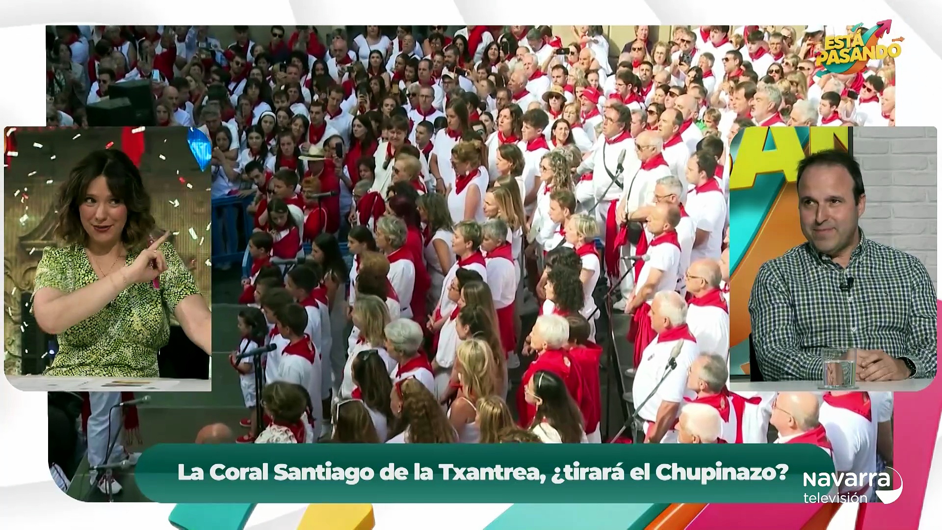 Está Pasando 03/06/2026 Última hora del accidente mortal de cinco policías forales, recibimos a la Coral Santiago de la Txantrea, candidata a lanzar el Chupinazo y 'Marchamos contra el cáncer'