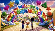 Shapes World Poem for Kids | Learn Shapes with Fun 3D Animation