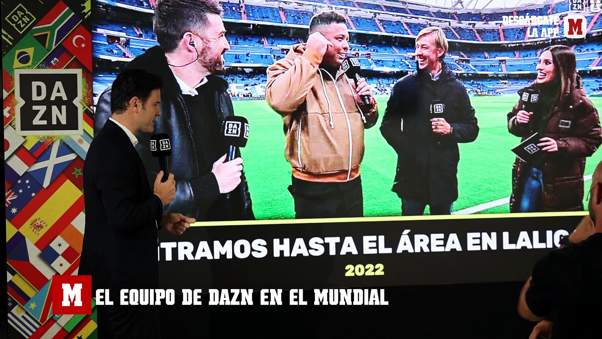 DAZN levanta el telón de su Mundial con Reina, Rafinha y los 104 partidos: "Será el mejor de la historia"