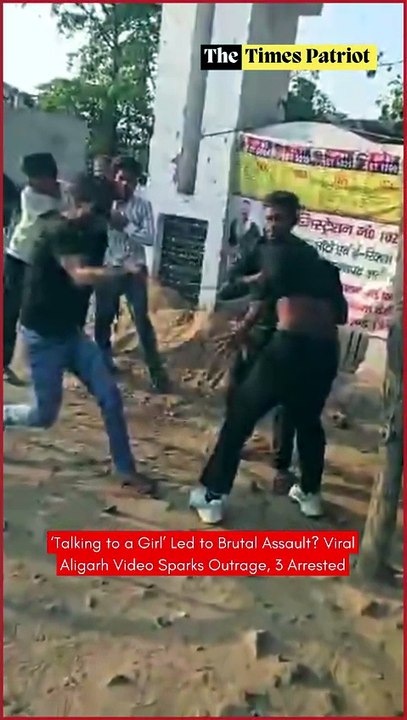 ‘Talking to a Girl’ Led to Brutal Assault? Viral Aligarh Video Sparks Outrage, 3 Arrested