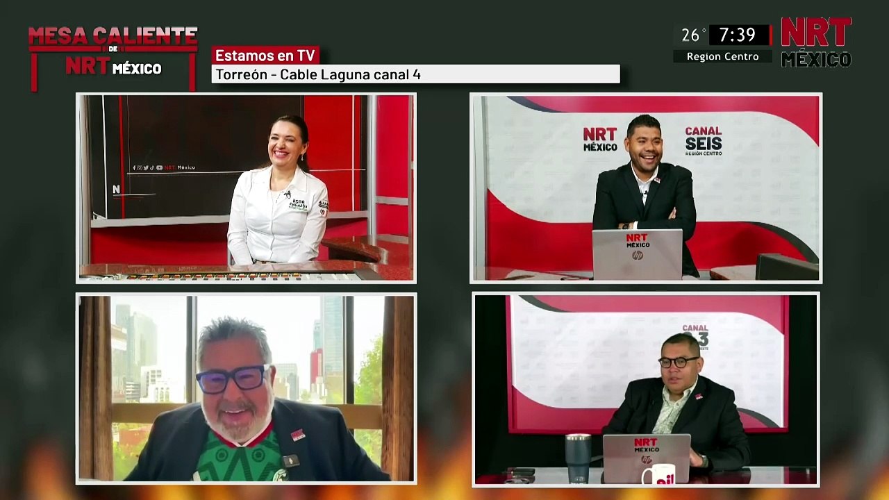 Esra Cavazos, candidata del PRI-UDC en el Distrito 5, en la Mesa Caliente de NRT México
