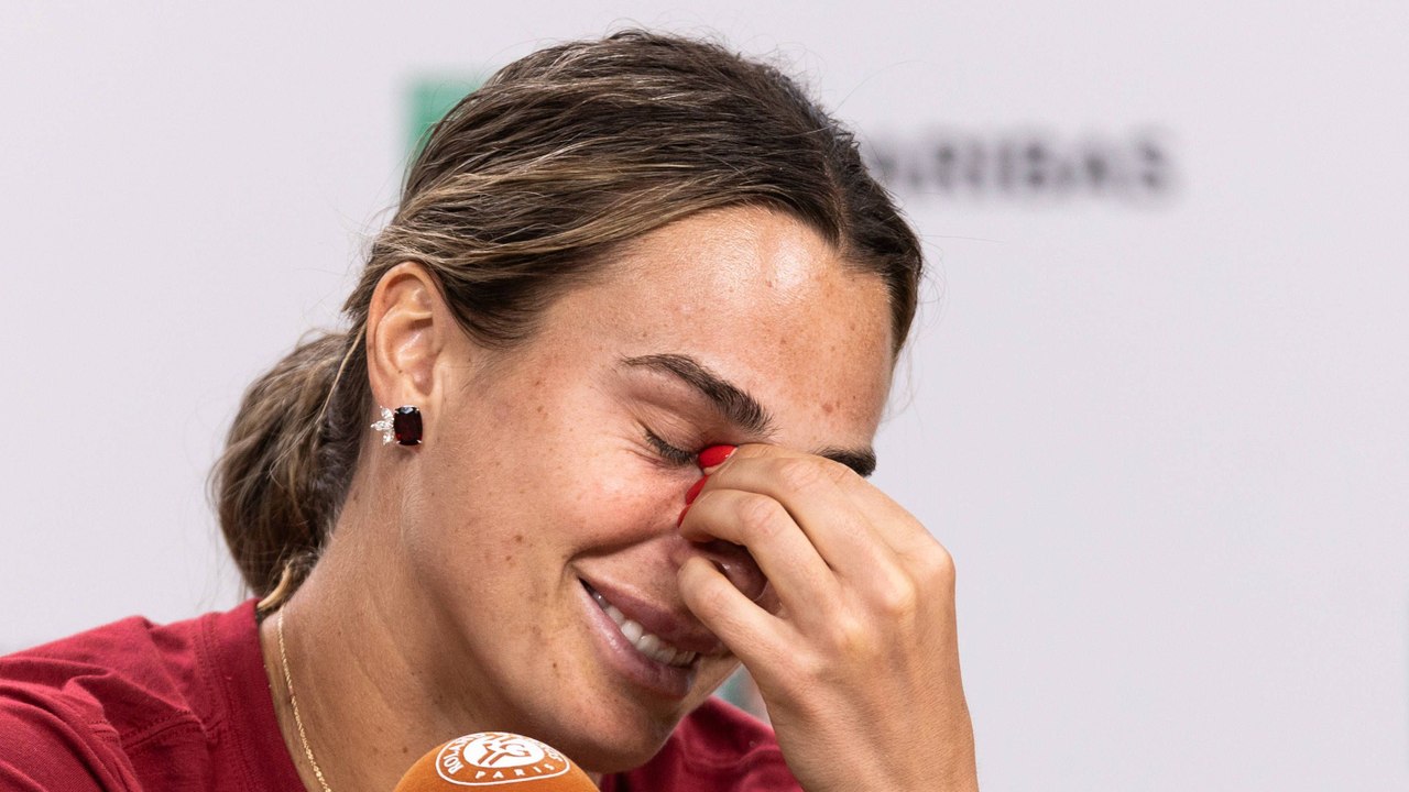 Sabalenka den tränen nahe: "hoffentlich finde ich mental zurück"