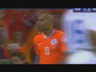 Pays bas 1-0 roumanie huntelaar