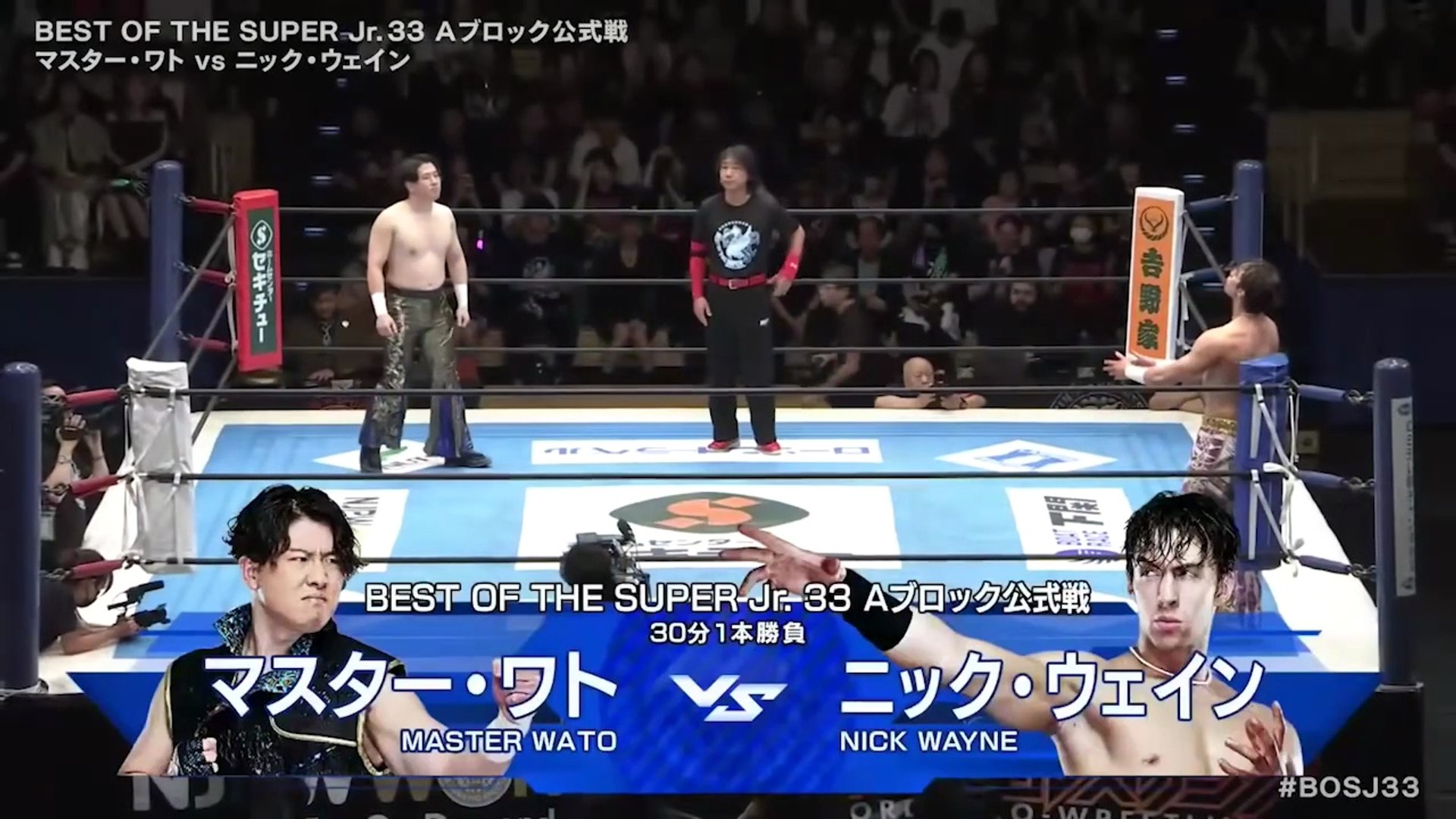 Master Wato vs. Nick Wayne - A Block Tournament Match: NJPW Best