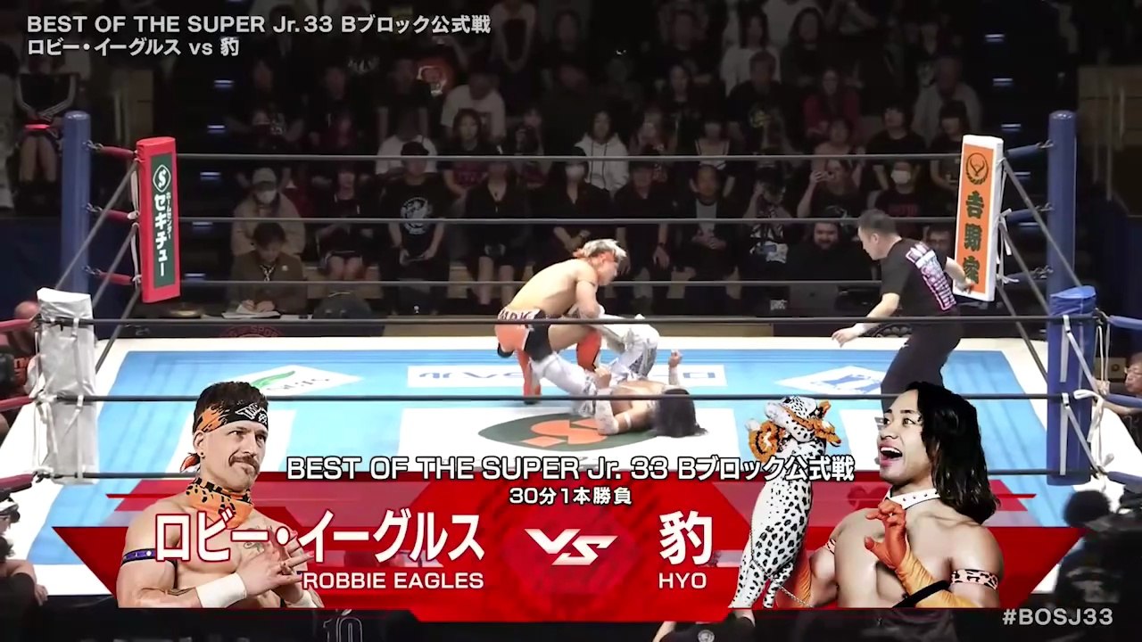 Robbie Eagles vs. Hyo - B Block Tournament Match: NJPW Best Of The Super Junior 33 Day 12 (6/3/2026)