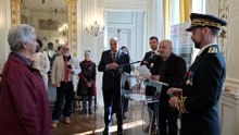 Remise de médaille pour Mauricette