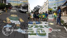 Ruas da Grande Belém ganham as cores do Brasil e resgatam tradição da Copa do Mundo