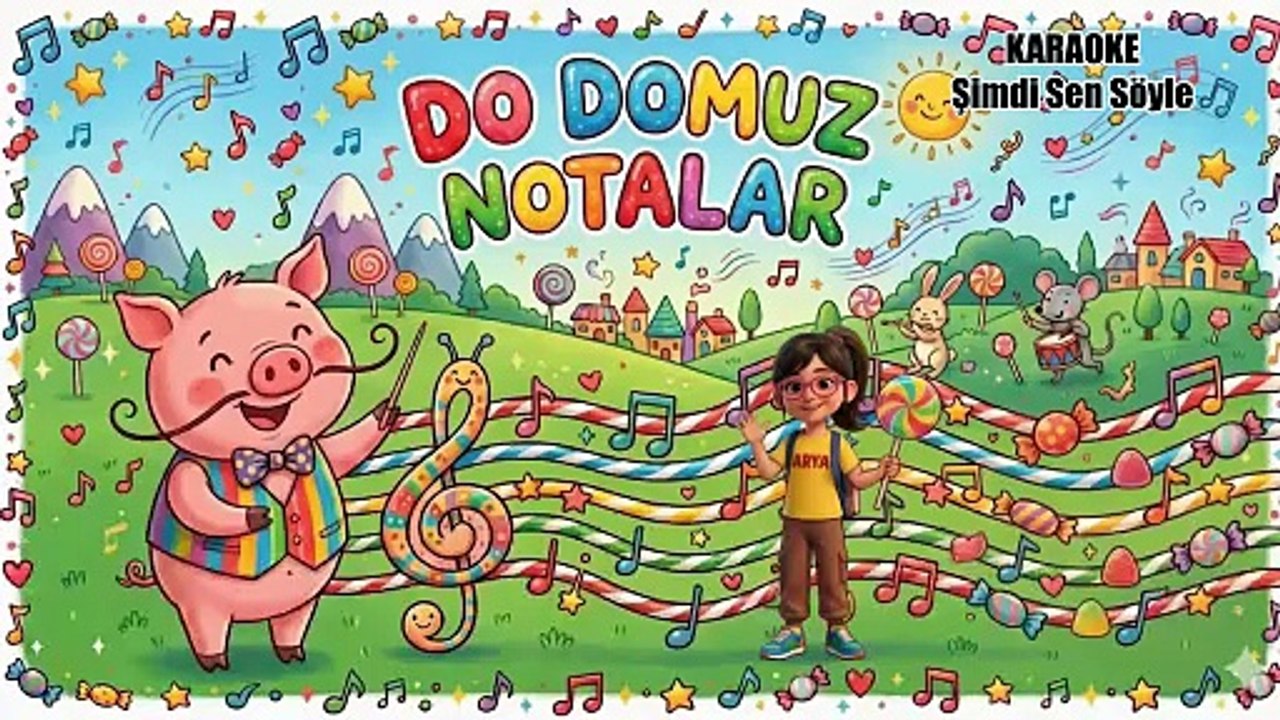 Do Domuz KARAOKE Notalar (Müzik Öğretmeni Ders Etkinliği)