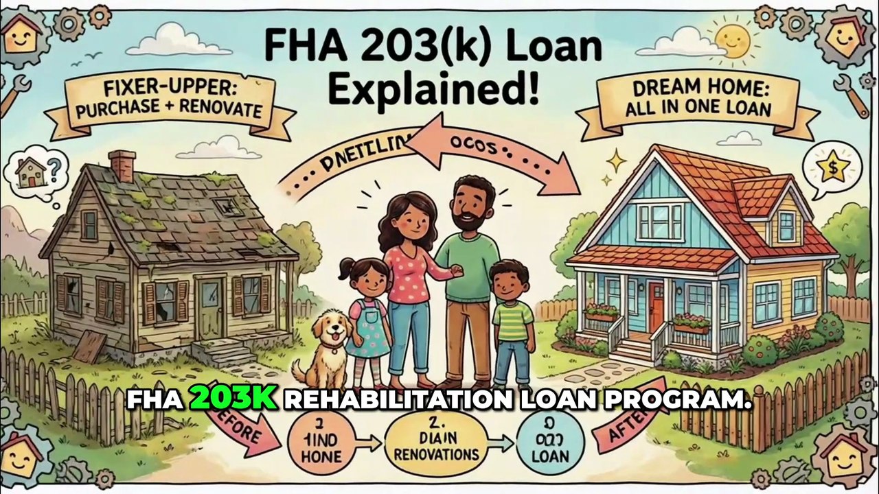 FHA 203(k) Loan Explained | Finance a Fixer Upper + Renovations