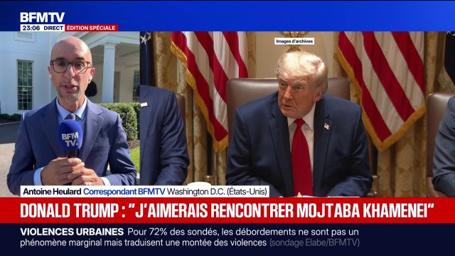 Guerre en Iran: J'aimerais rencontrer Mojtaba Khamenei , assure Donald Trump