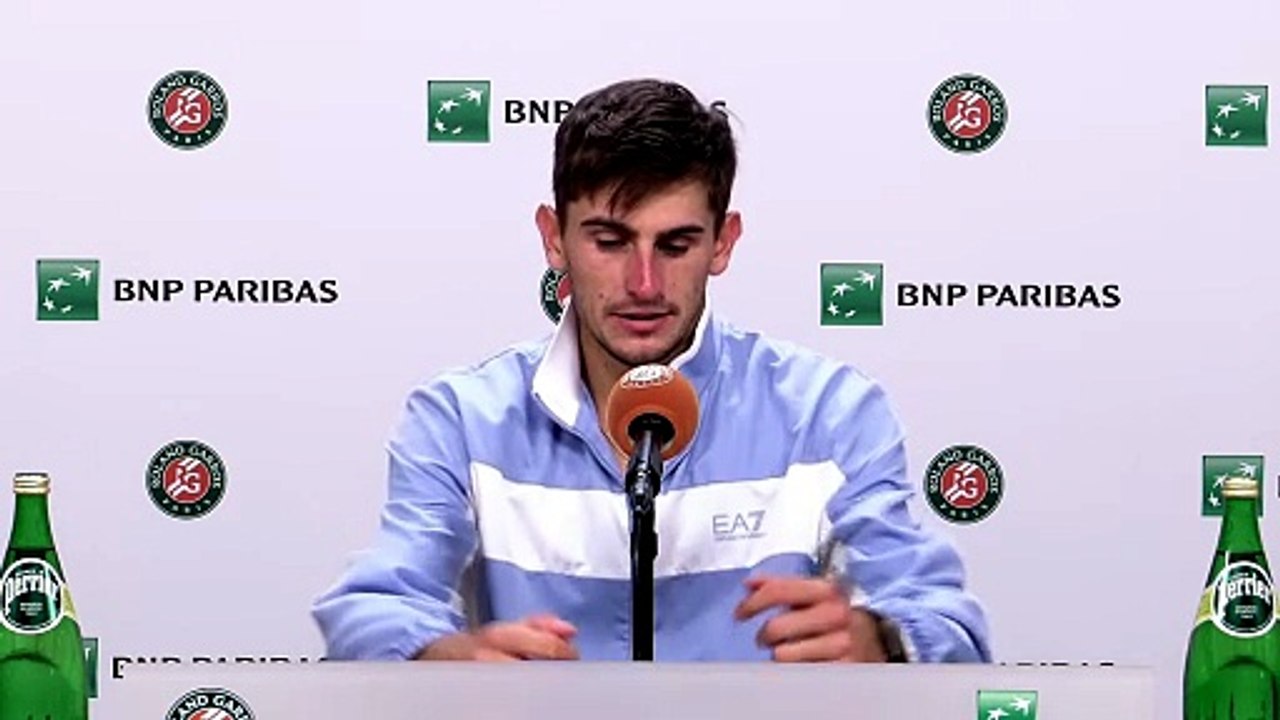 Roland-Garros 2026 - Matteo Arnaldi : "C’est fou de penser que je suis en demi-finale"