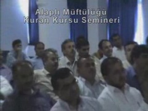 Kuran Kursları Semineri