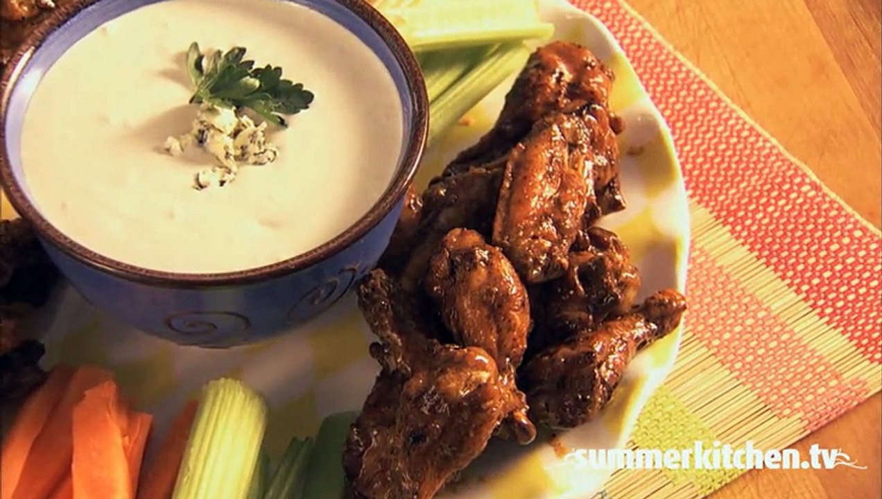 How to make grilled buffalo wings