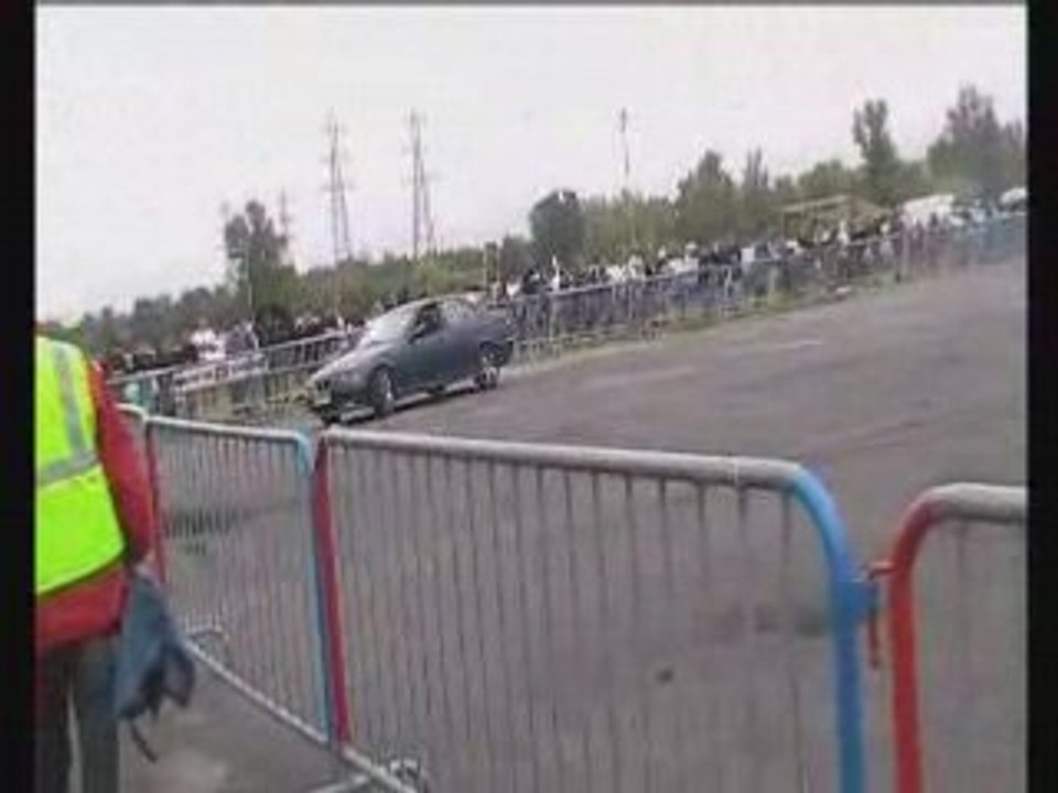 La route pour le meeting de toulouse ainsi que le Drift