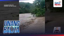 Ilang residente, naperwisyo ng baha matapos umapaw ang ilog | Unang Balita