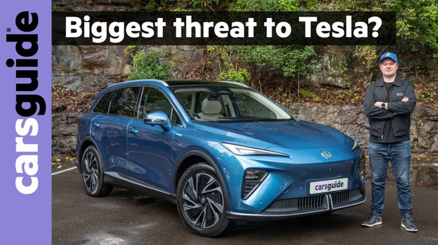 MG S6 EV 2026 review Australia: Biggest threat yet to popular new Tesla Model Y family SUV?