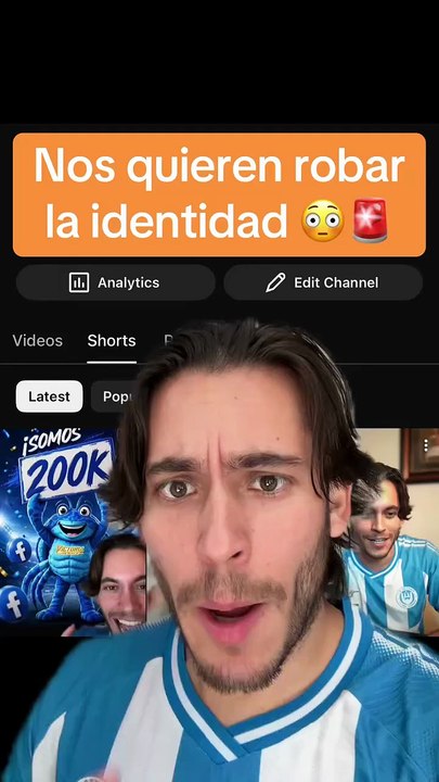 Carlos Eduardo Espina denuncia intento de robo de la identidad del Victoria