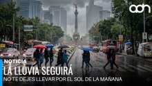 El sol saldrá en la mañana pero no te dejes llevar, en la tarde llegará la lluvia