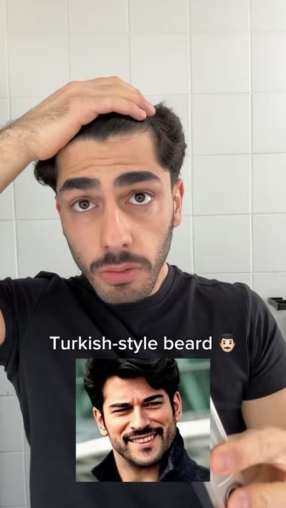 Turkish style beard 🧔🏻‍♂️