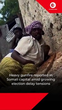Heavy gunfire reported in Somali capital