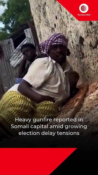Heavy gunfire reported in Somali capital