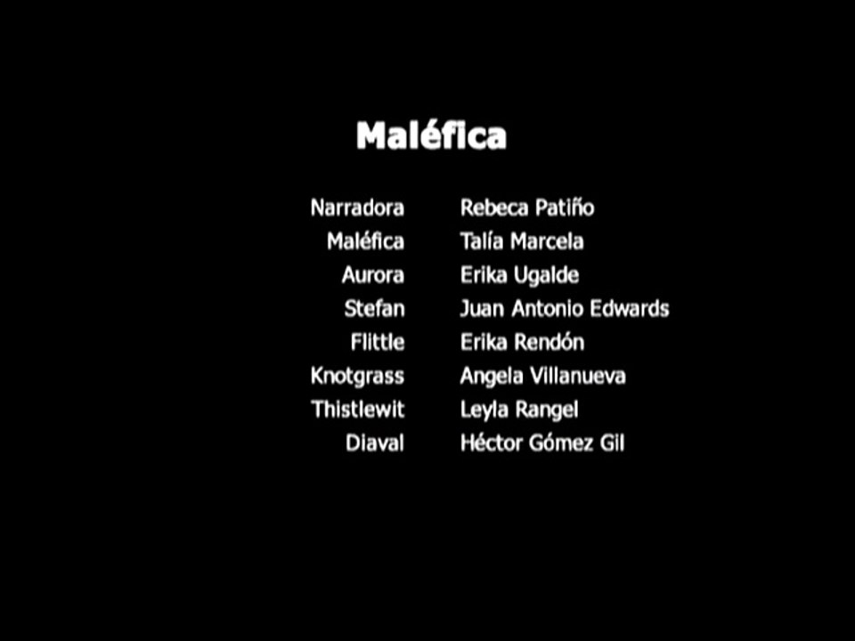Cierre a ''Maléfica (2014)'' Pirata Sony DVD-R (Latinoamérica)