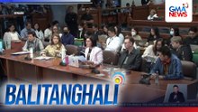 Ilang senador sa pangunguna ni Sen. Alan Peter Cayetano, nasa session hall para talakayin ang flood control scandal | Balitanghali