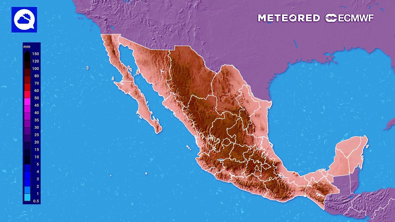 Jueves tormentoso en gran parte de México por Temporal Lluvioso