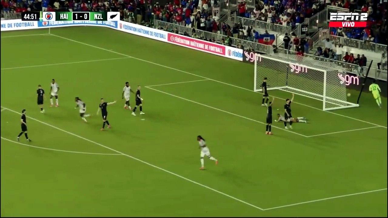 Haití 4-0 N. Zelanda RESUMEN Highlights TIM PAYNE Y NUEVA ZELANDA SUFRIERON UNA GOLEADA ANTE HAITÍ EN MIAMI