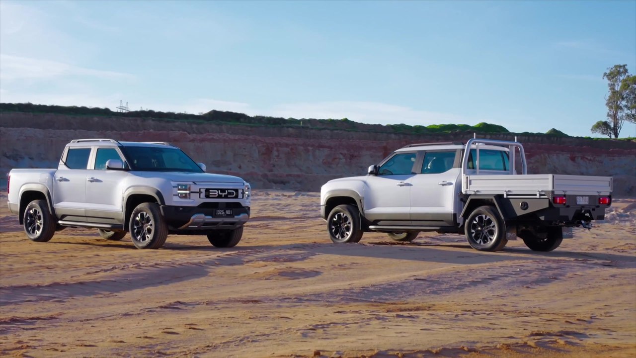 BYD Shark 6 Dual Cab Driving Video