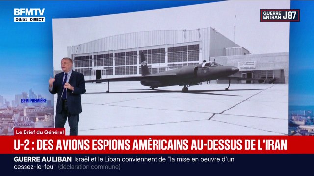 LE BRIEF DU GÉNÉRAL - U-2: des avions espions américains au-dessus de l'Iran
