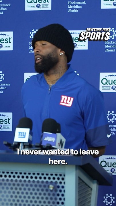 Odell Beckham Jr on any regrets he's had during his first stint with the NY Giants
