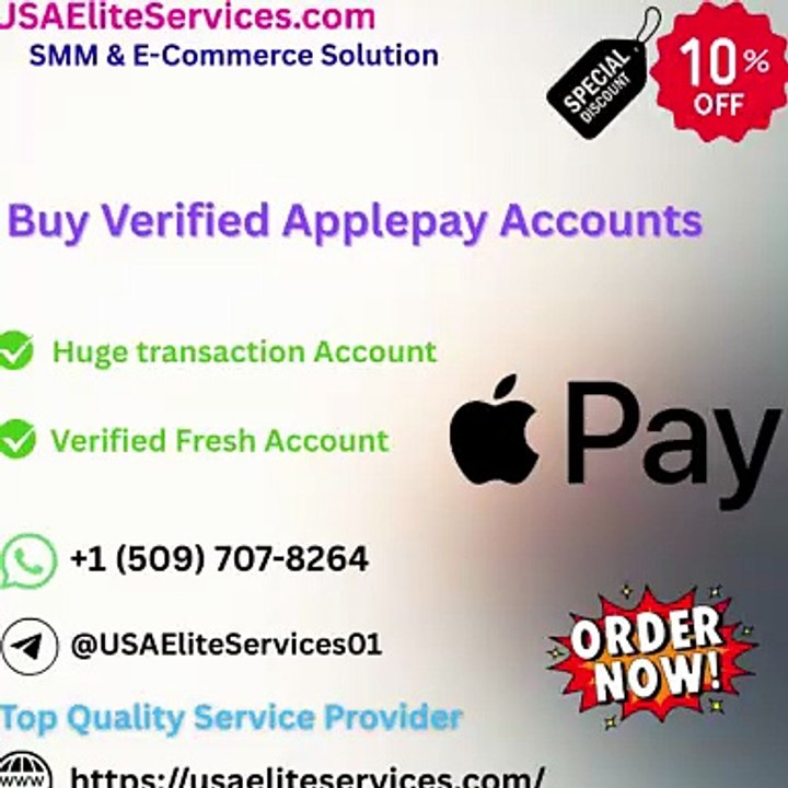 Buy Verified Apple Pay Accounts