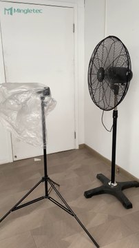 Mingletec powerful BLDC industrial fan | Auto swing #mingletec #BLDC #industrialfan #energysaving #coolingfan