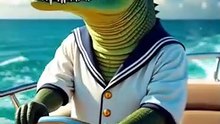 🐊 Captain Cool Sailing in Style ⛵✨